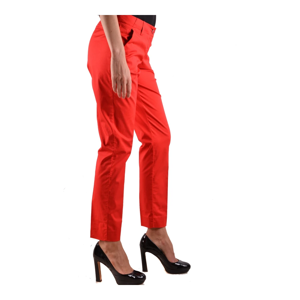 Armani Jeans Stijlvolle Broeken voor Mannen en Vrouwen Red Dames