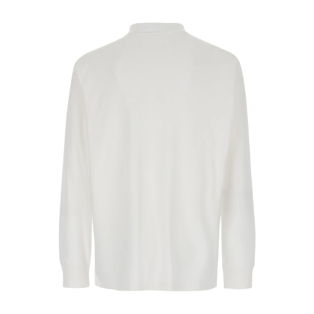 Polo Ralph Lauren Klassiek Wit Shirt met Logodetail White Heren