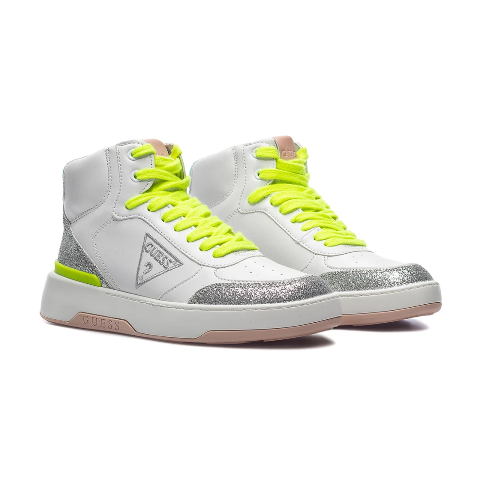 Guess Synthetische Sneakers Dames Schoenen Wit