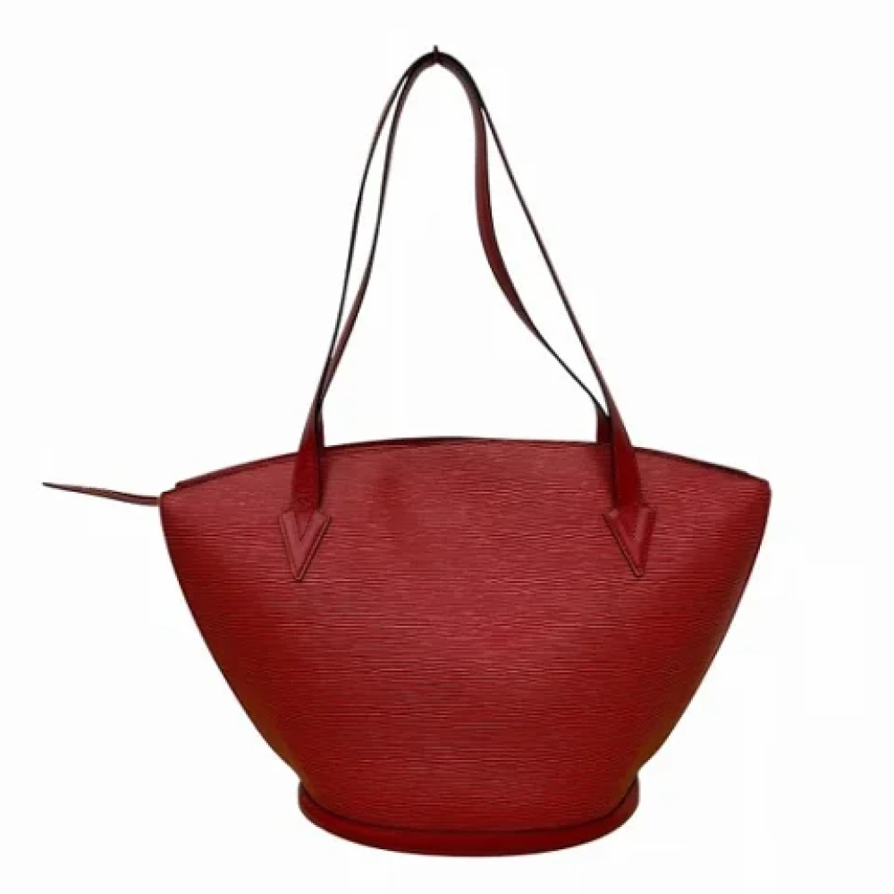 Louis Vuitton Vintage Pre-owned Leather shoulder-bags Red Dames