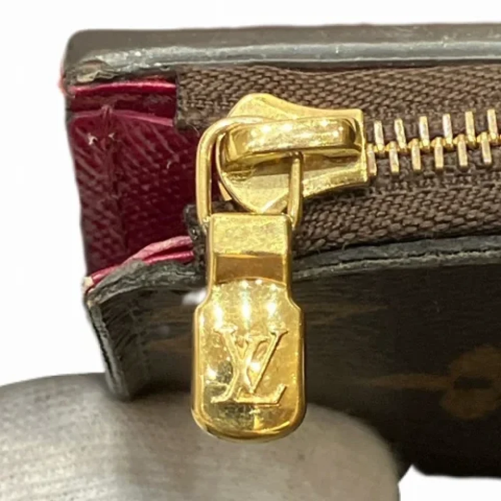Louis Vuitton Vintage Pre-owned Leather wallets Brown Dames