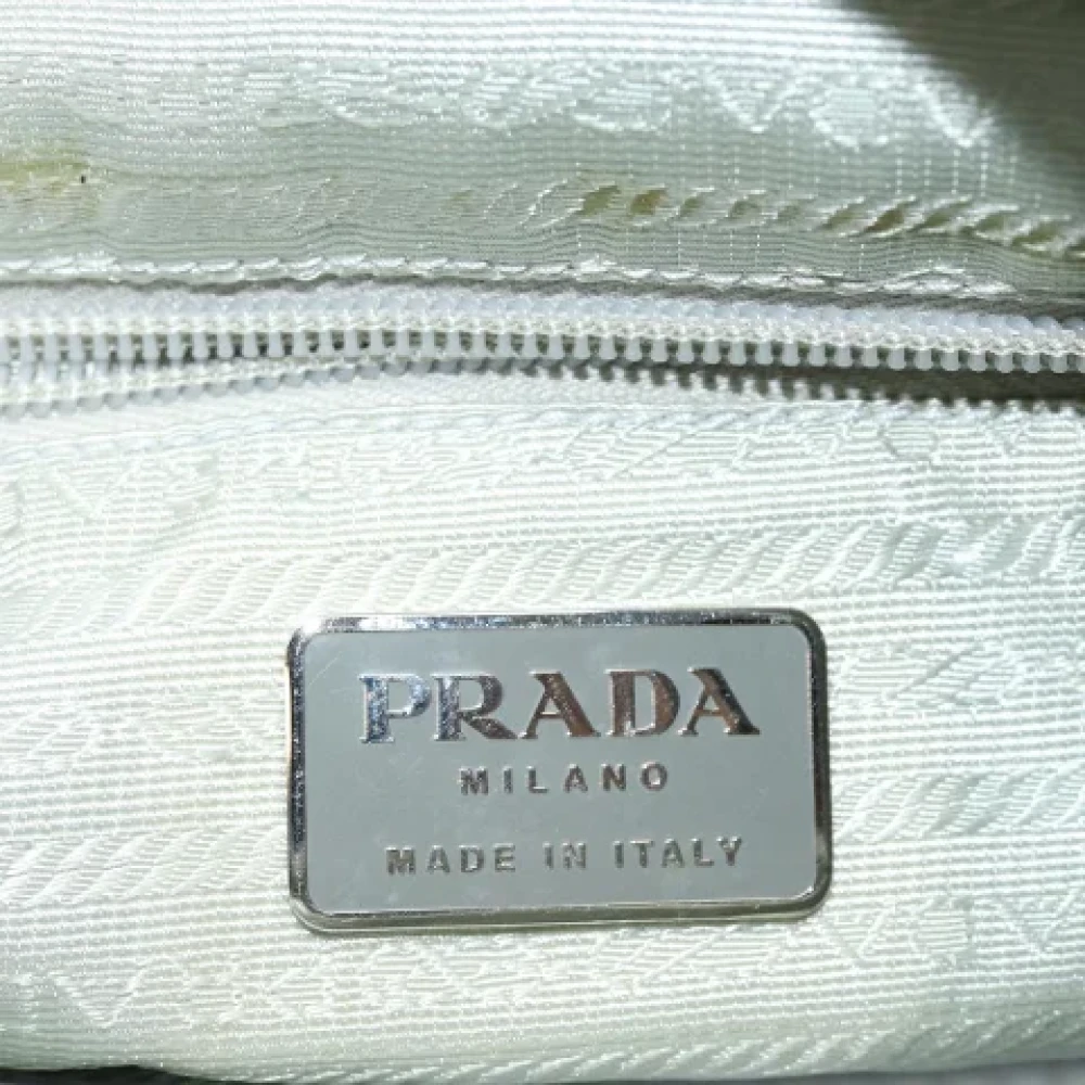 Prada Vintage Pre-owned Fabric prada-bags Blue Dames