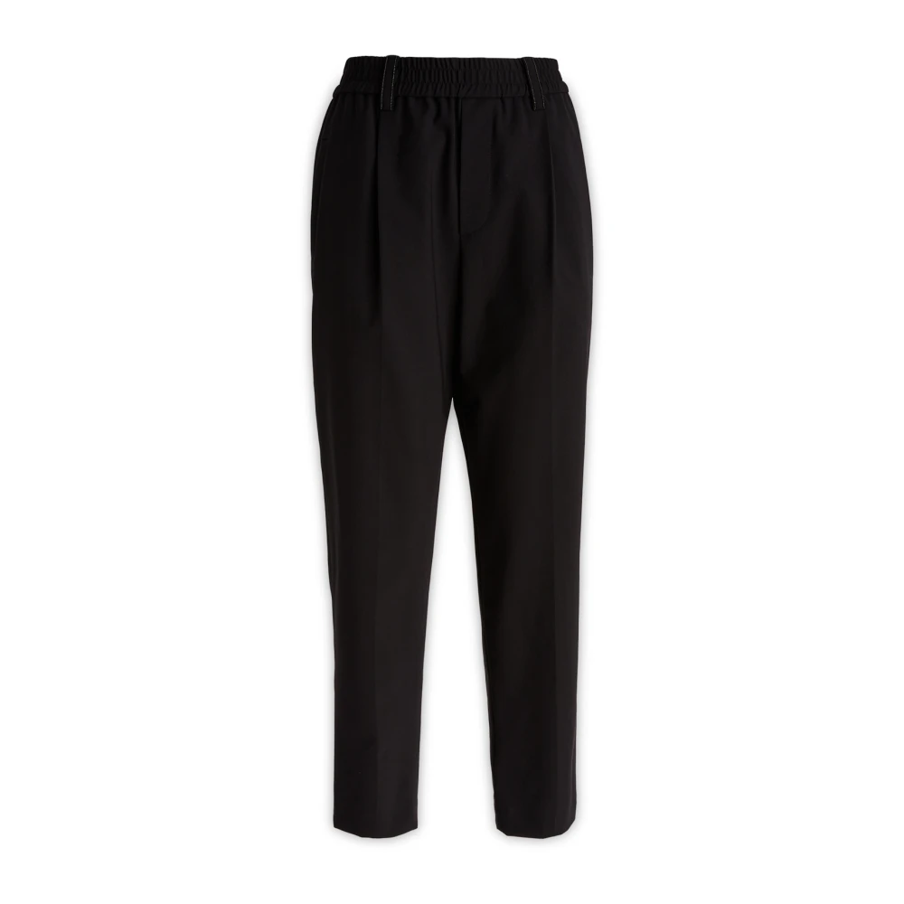 Trousers > Tapered Trousers - - Brunello Cucinelli - Modalova