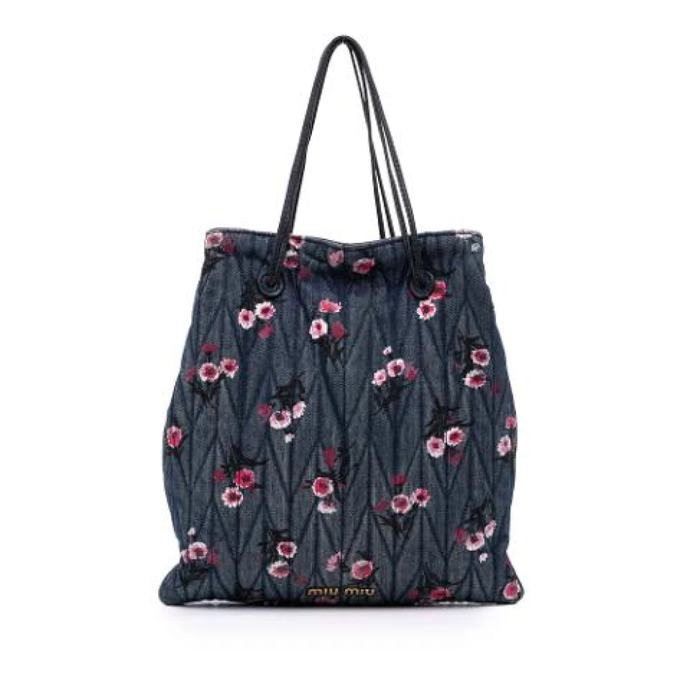 Pre-owned > Pre-owned Bags > Pre-owned Tote Bags - - Miu Miu Pre-owned - Modalova
