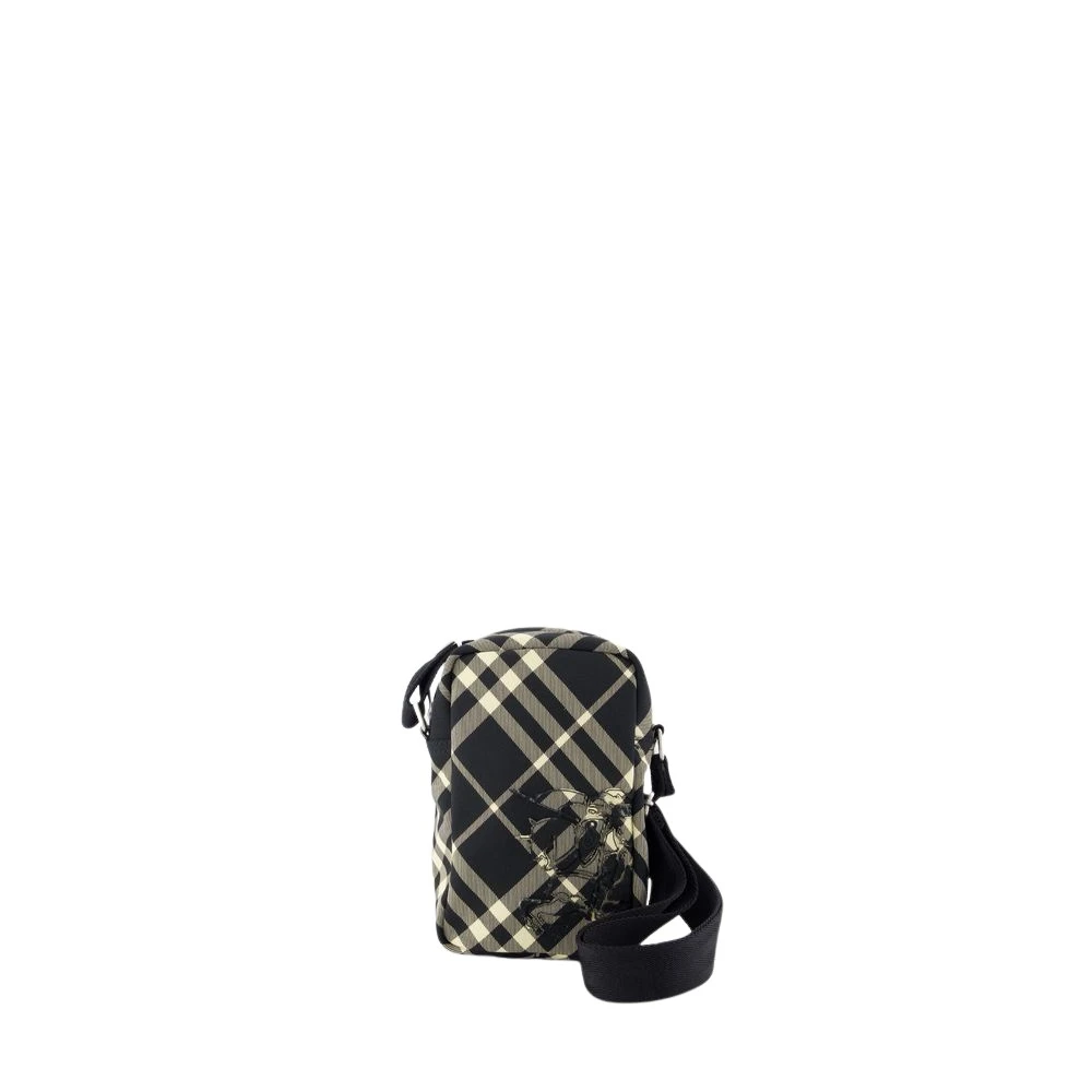 Burberry Zwarte Synthetische Crossbody Tas Black Unisex