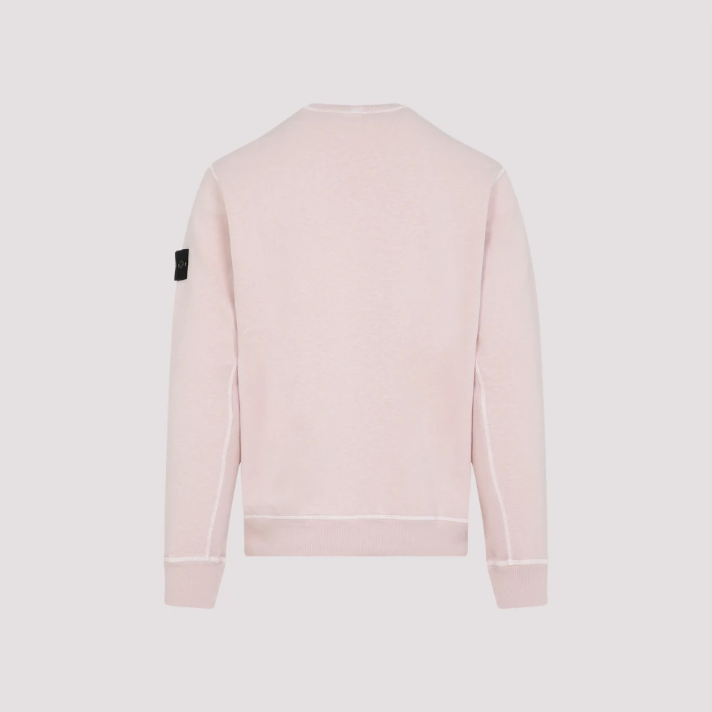 Stone Island Roze & Paarse Sweatshirt Ss25 Pink Heren