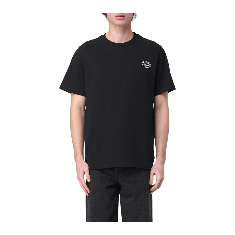 A.p.c. - Tops > T-Shirts - Black - A.p.c. - Modalova