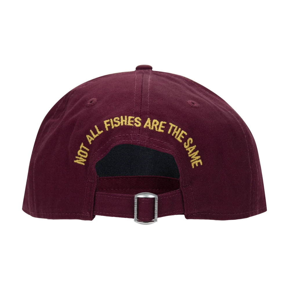 Dsquared2 Geborduurde baseballpet met gesp Red Unisex