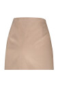jupe-mini-en-coton-beige-sable