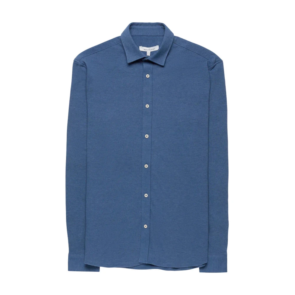 The GoodPeople Stijlvolle Casual Overhemden voor Mannen Blue Heren