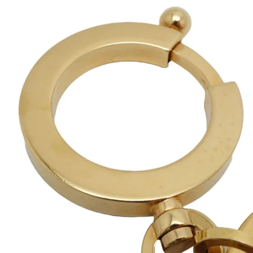 Louis Vuitton Vintage Pre-owned Metal key-holders Yellow Dames