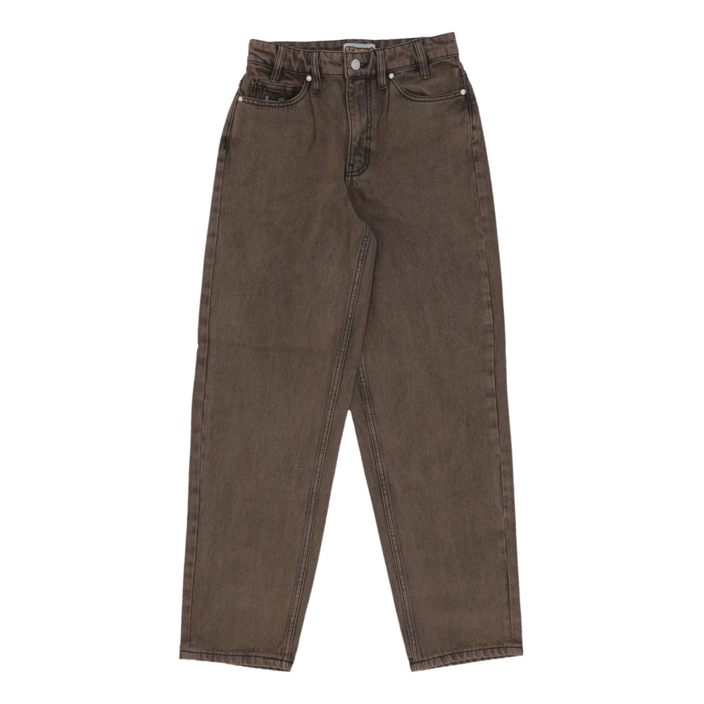 Huf Men's Brown Coffee Washed Denim Jeans W26