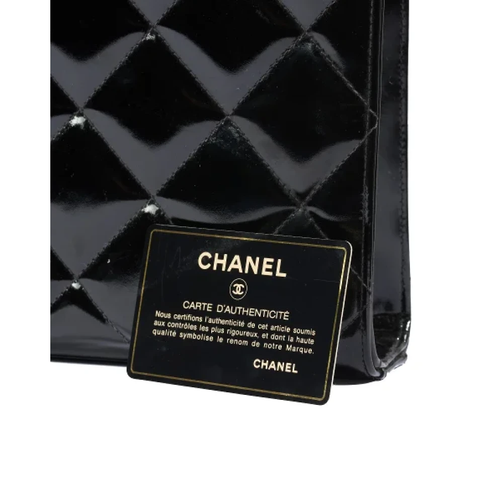 Chanel Vintage Pre-owned Fabric handbags Black Dames