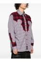 chemise-gingham-a-panneaux-contrastants