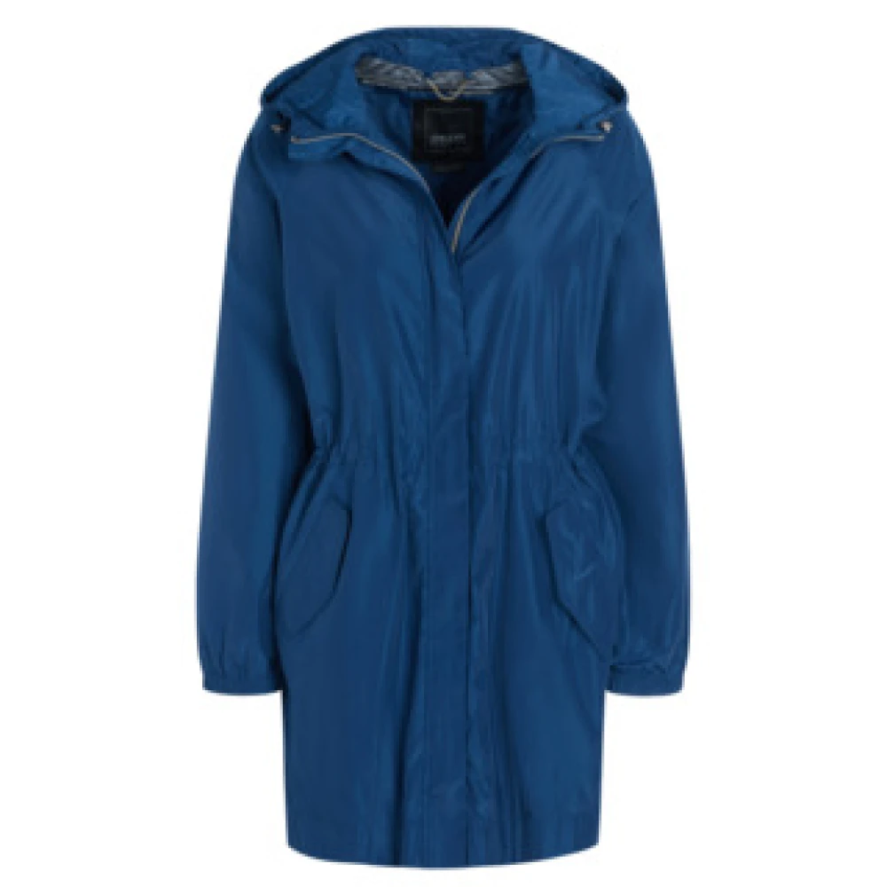 Geox Stijlvolle Jas Blue Dames