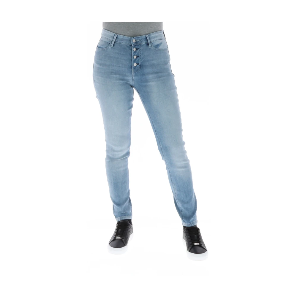 Guess Women's Blue Skinny Jeans - Skinny Fit Jeans - W29 L29 - Jeans