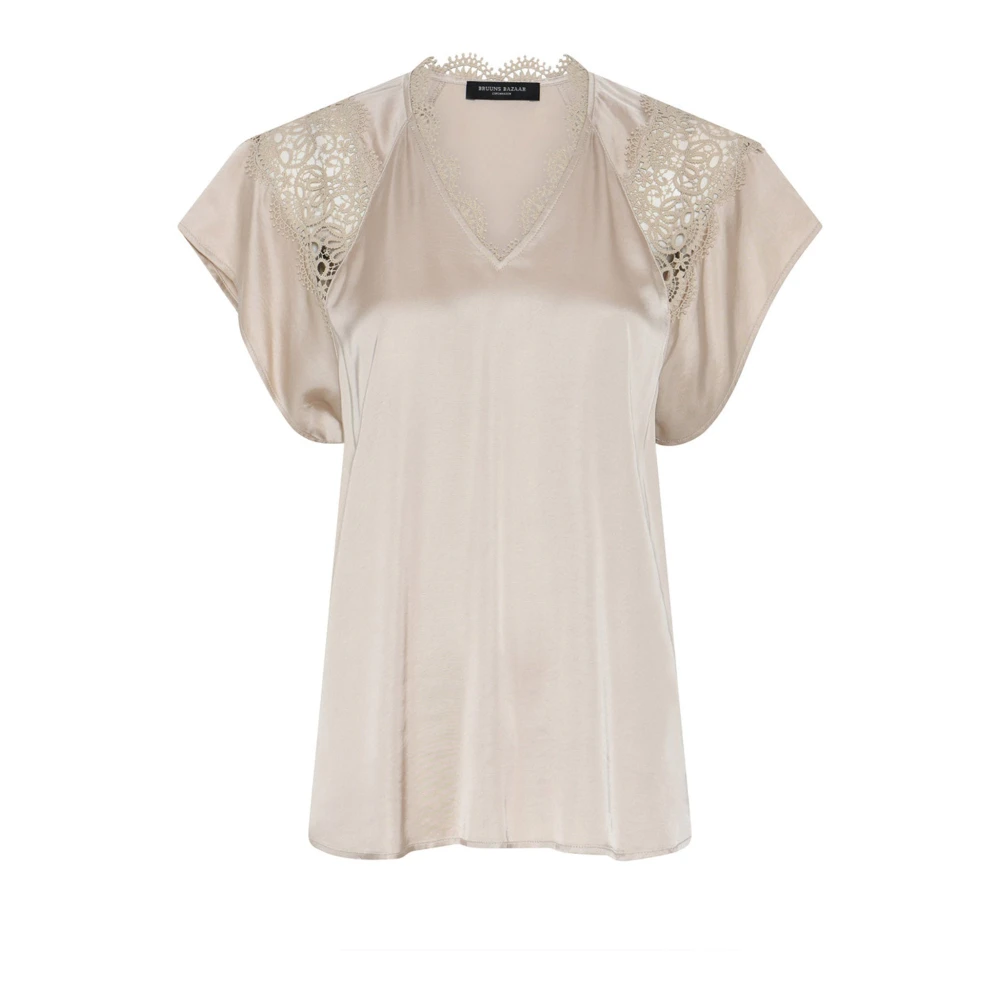 Bruuns Bazaar Women's Beige Blouses - Blouses - Xs - Blouses & Shirts