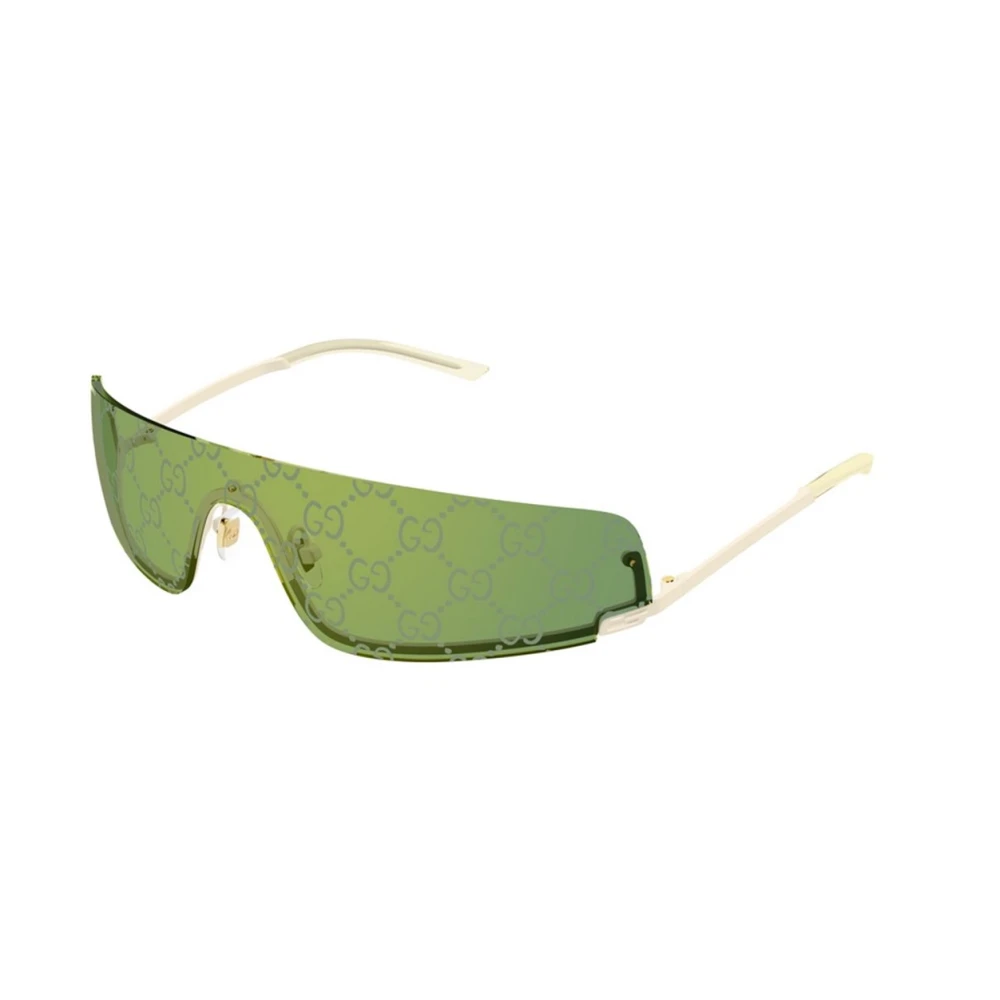 Gucci Unisex Green Sunglasses, One Size, Authentic Stylish Glasses With Premium Quality