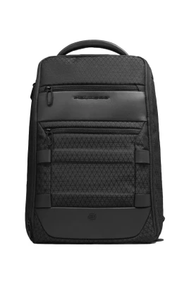 Modular, travel backpack for laptop and iPad® with glasses pocket and anti-theft system