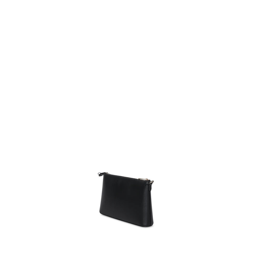 Furla Elegante Diamante Mini Tas met Rits Black Dames