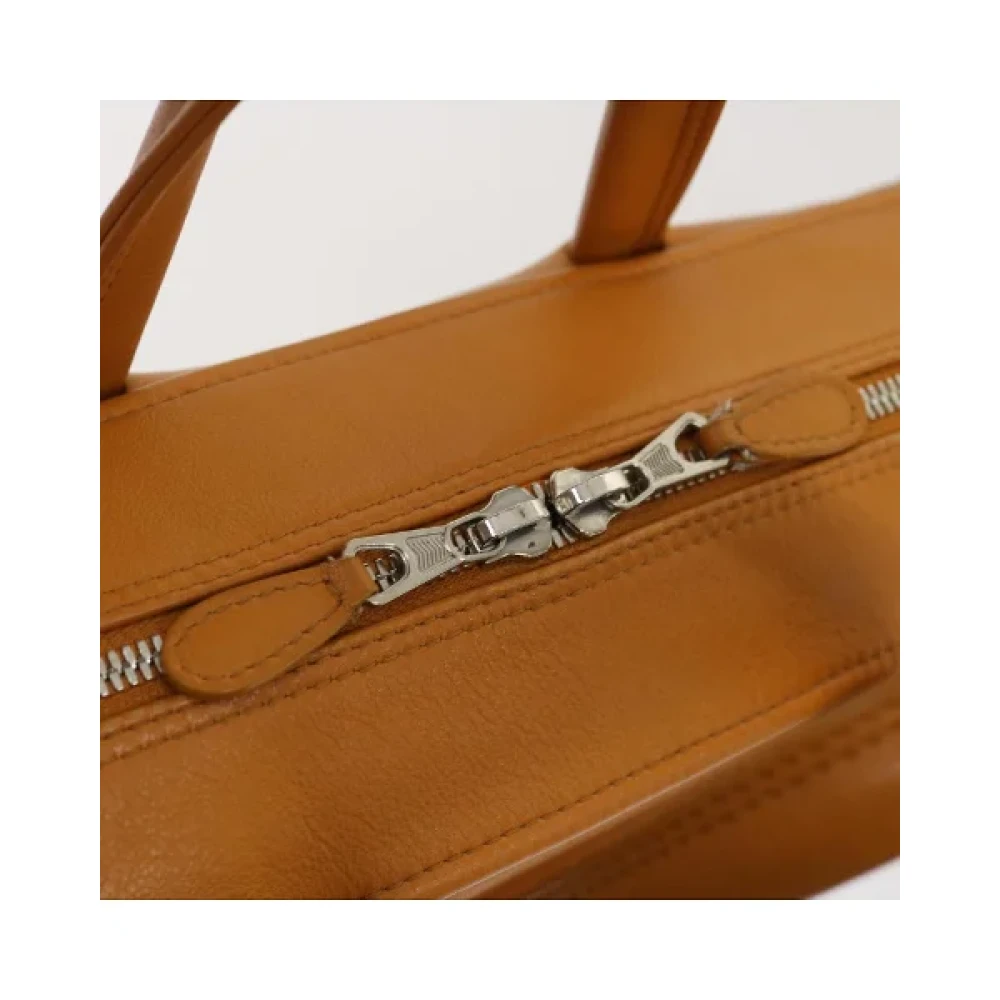 Balenciaga Vintage Pre-owned Leather balenciaga-bags Brown Dames