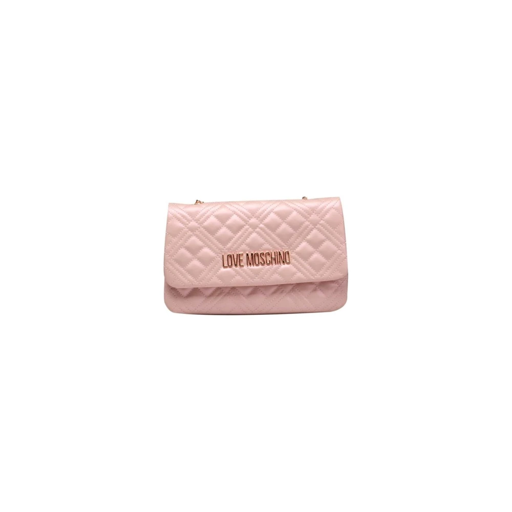 Love Moschino Schoudertas met magnetische sluiting Pink Dames