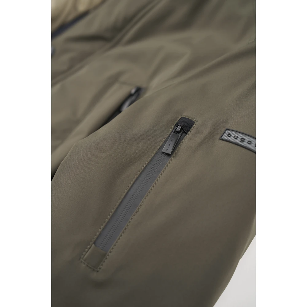 Bugatti Sportieve Parka met Afneembare Capuchon Green Heren