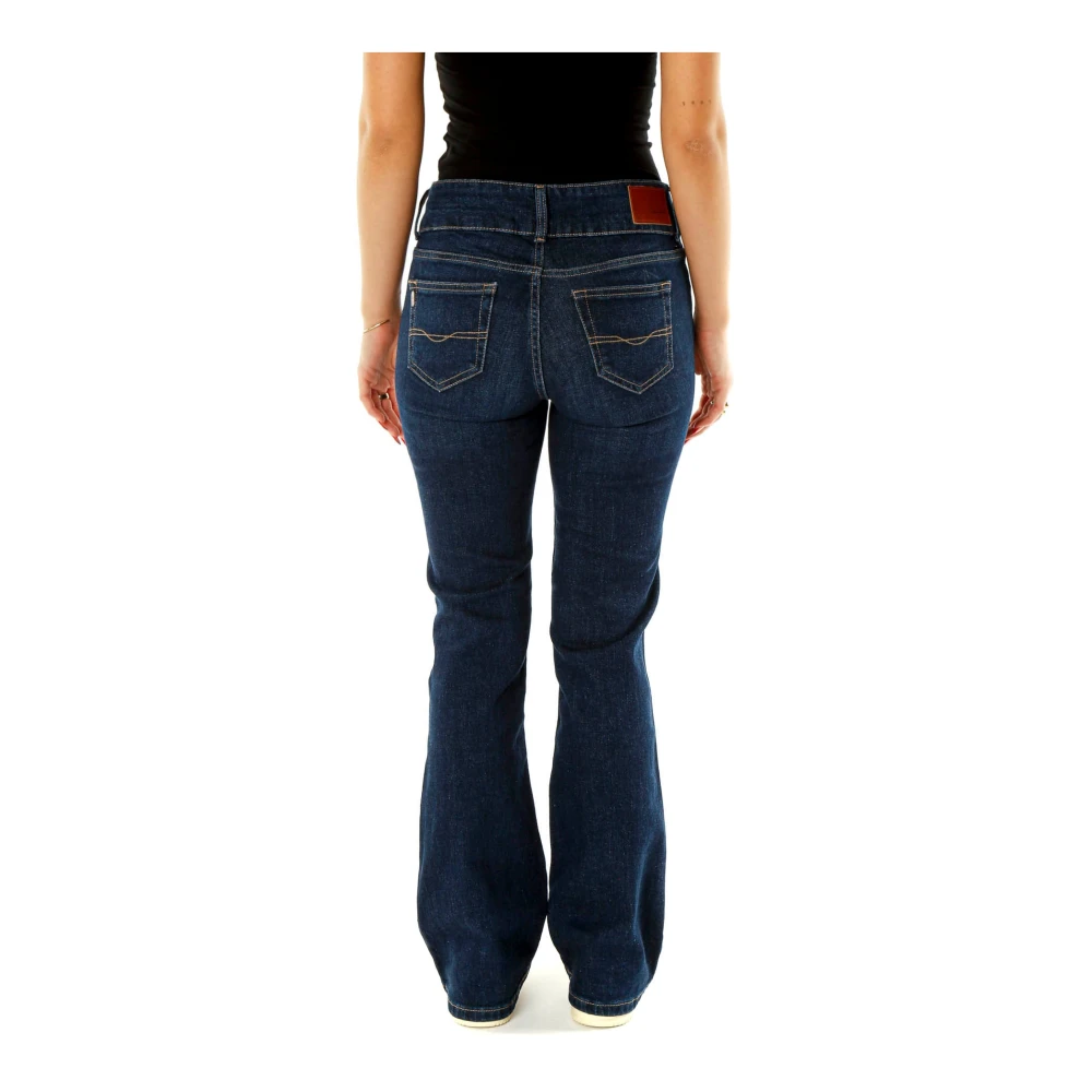 Pepe Jeans Flared Fit Mid Waist Jeans Blue Dames