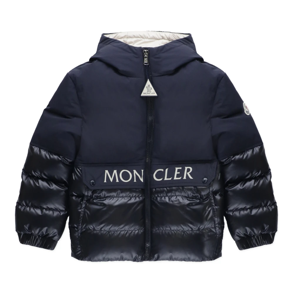 Moncler Blå Barn Quiltad Dunjacka Blue, Pojke