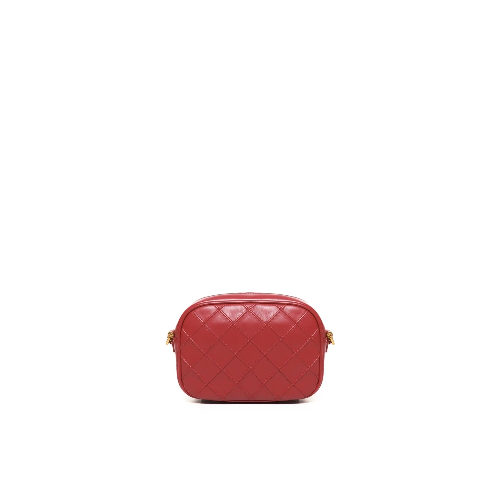 V73 Robijn Nappa Matelassé Schoudertas Red Dames