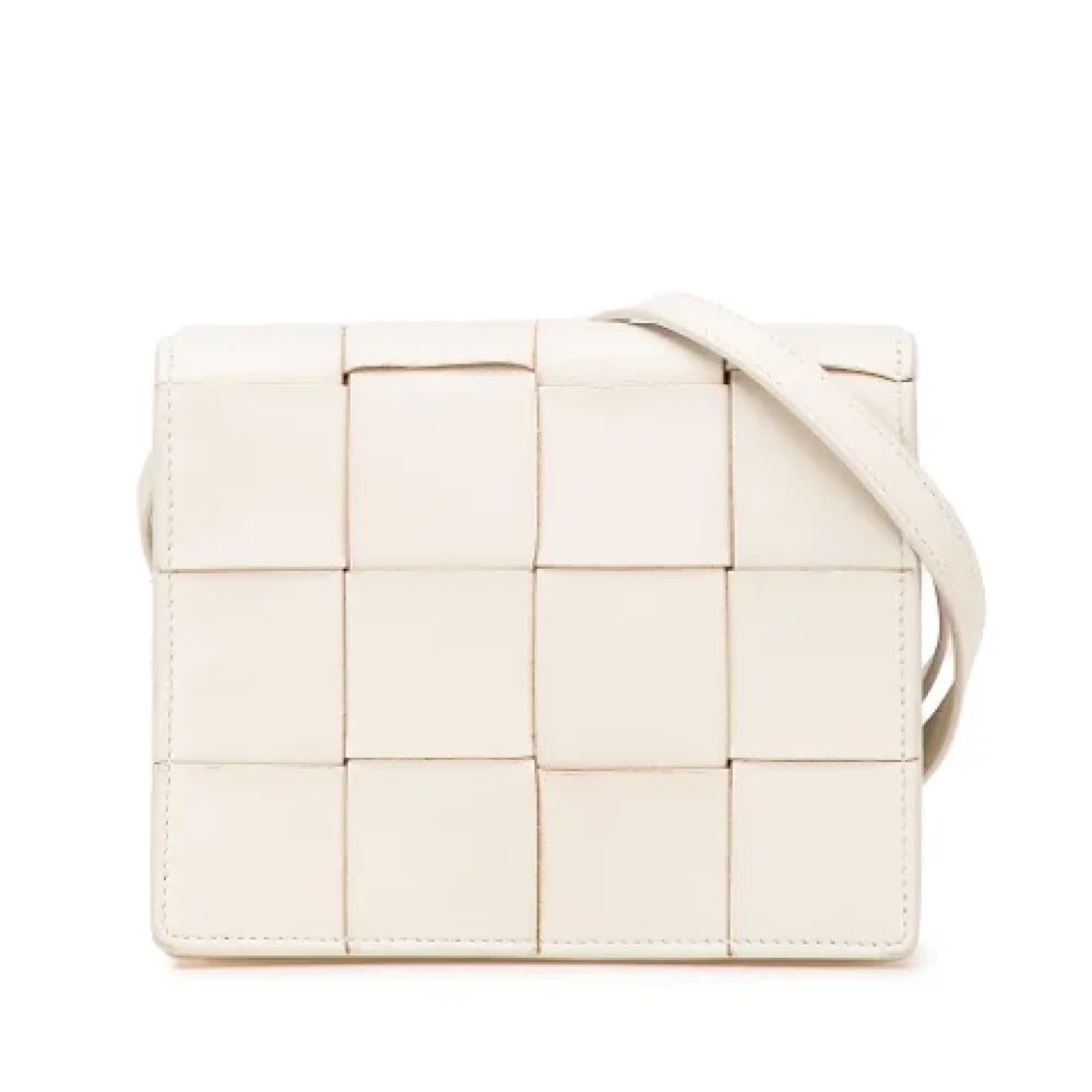 Pre-owned Leder crossbody-taschen - Bottega Veneta Vintage - Modalova