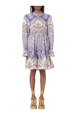 elegant-paisley-button-mini-dress
