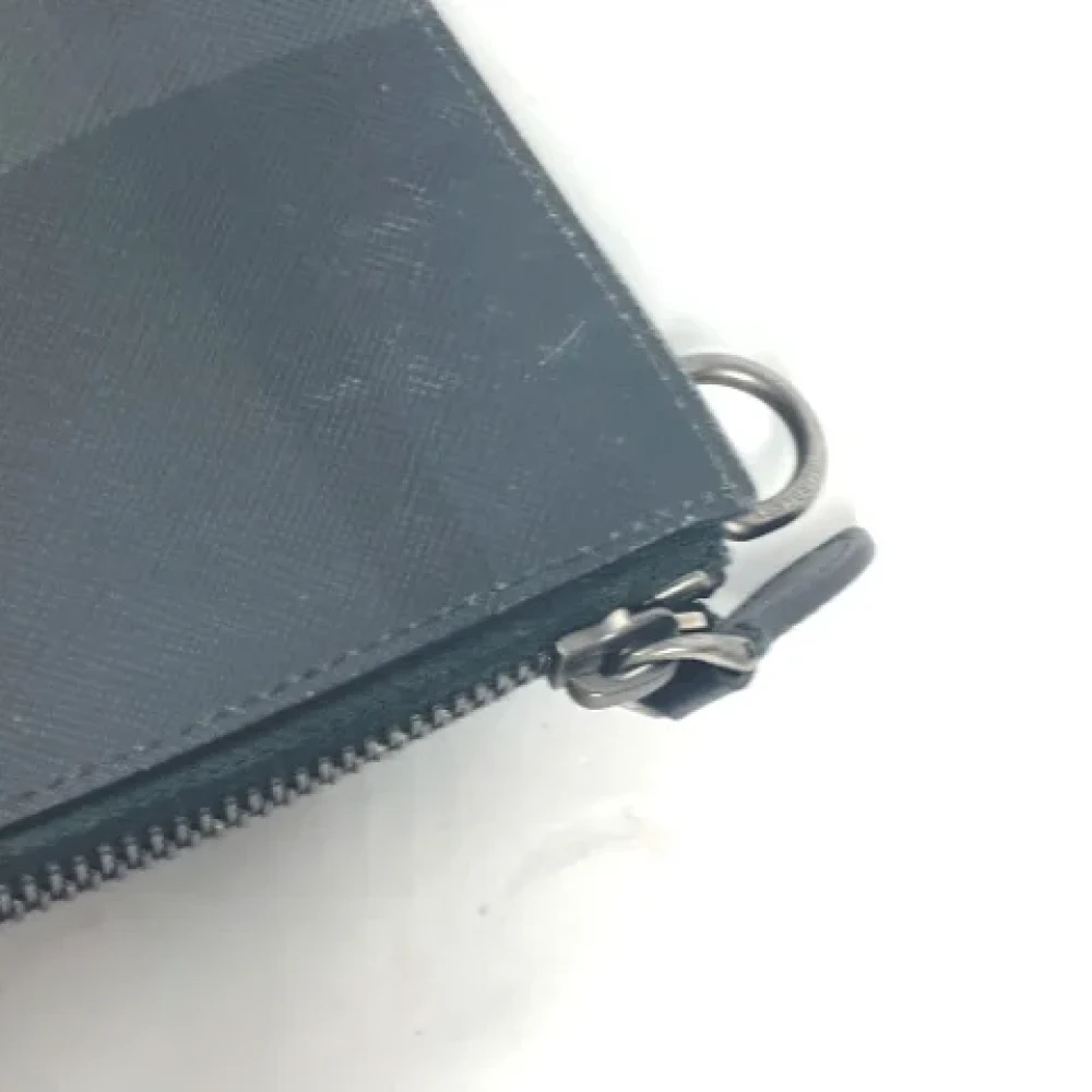 Burberry Vintage Pre-owned Leather wallets Black Dames