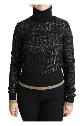 Turtle Neck Långärmad Tröja