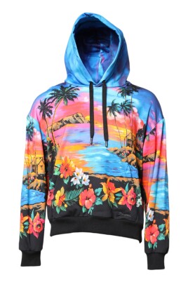 multicolor-print-hooded-sweatshirt-sweater