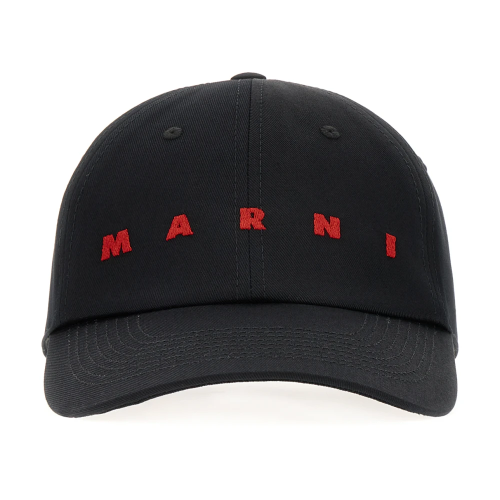 Marni Caps Black Heren