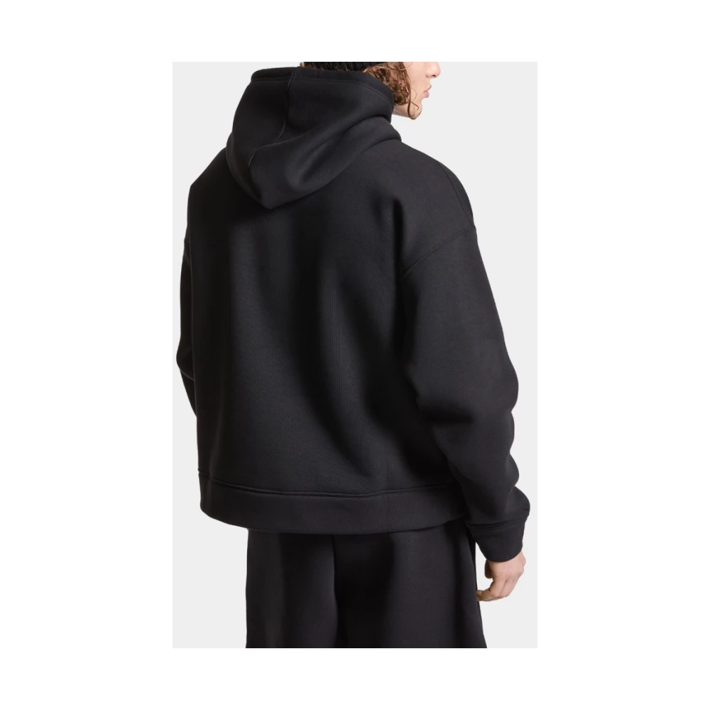 Dsquared2 Icon Loose Fit Hoodie met Kangoeroezak Black Heren