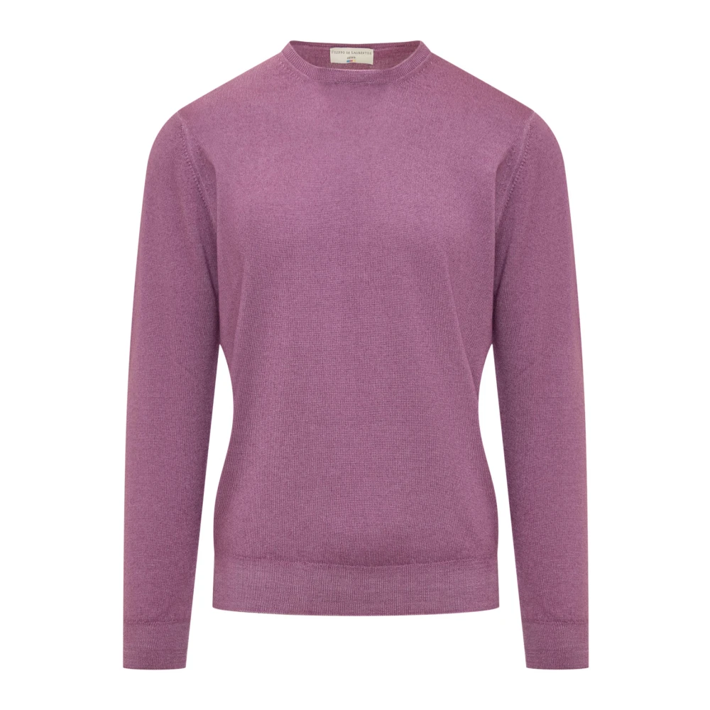 Knitwear > Round-neck Knitwear - - Filippo De Laurentiis - Modalova