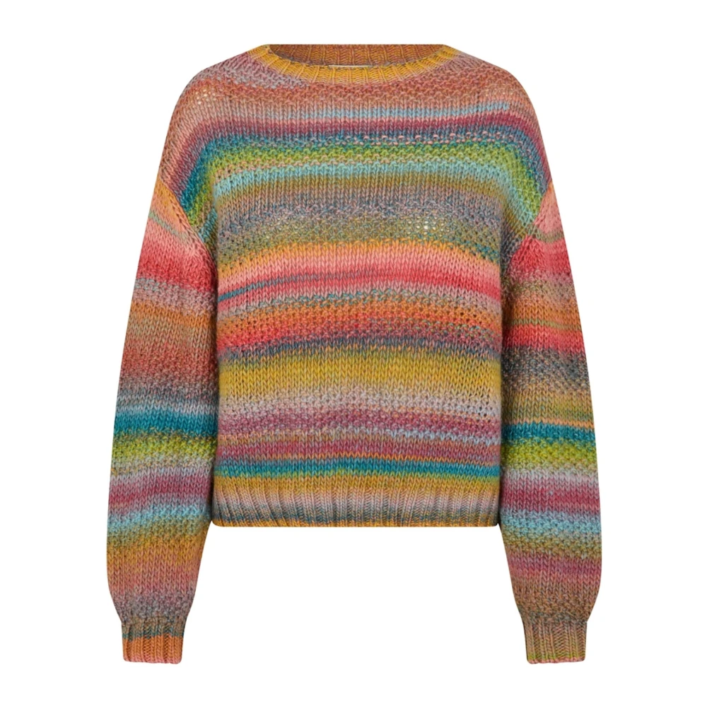 Lollys Laundry Kleurrijke Gebreide Trui Fairhavenll Style Multicolor Dames