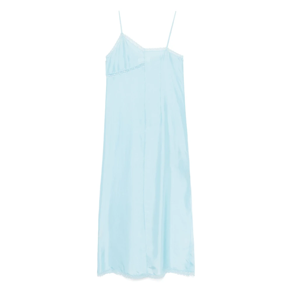 MM6 Maison Margiela Maxi Dress Blue Dames