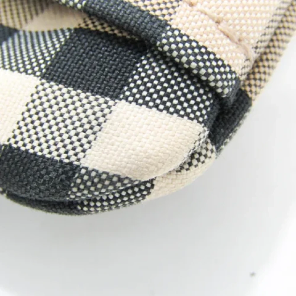 Burberry Vintage Pre-owned Cotton clutches Beige Dames