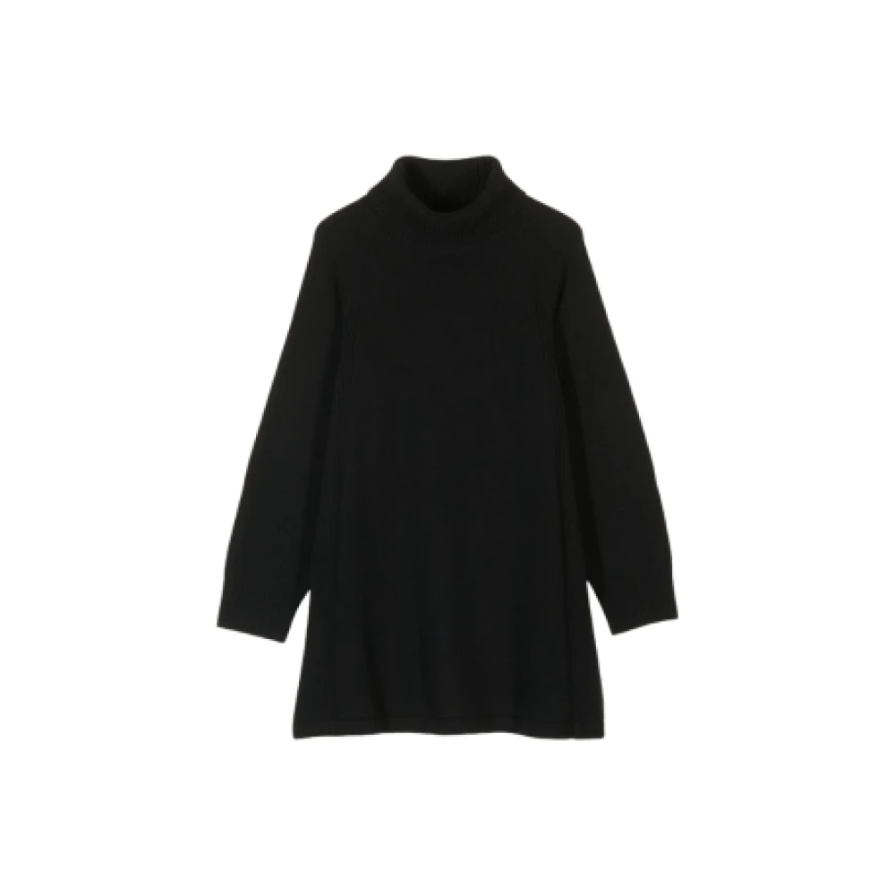 Ba&Sh Elegant Ull Jersey Mini Klänning Black, Dam