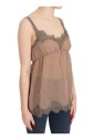 brown-lace-plunging-top-blouse