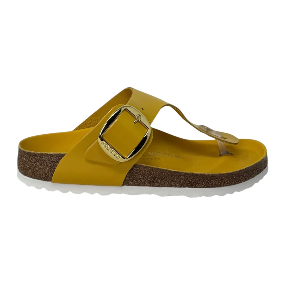 Birkenstock Gizeh Big Buckle Regular Fit - Geel