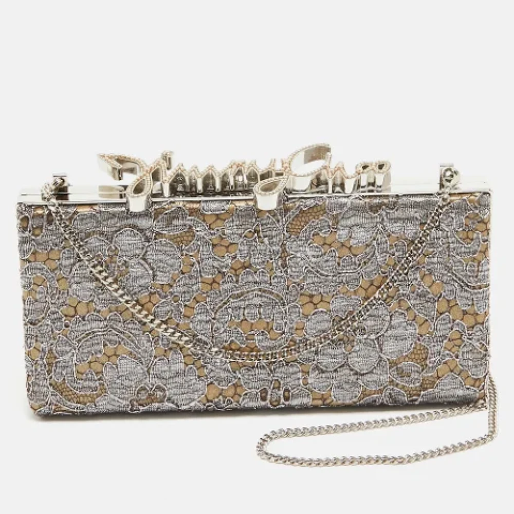 Jimmy Choo Pre-owned Lace clutches Multicolor Dames
