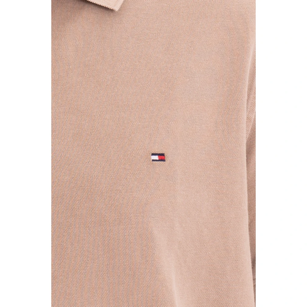 Tommy Hilfiger Casual Polo in Regular Fit Beige Heren