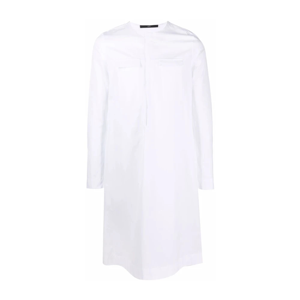 Sapio Katoenen Overhemd White Heren