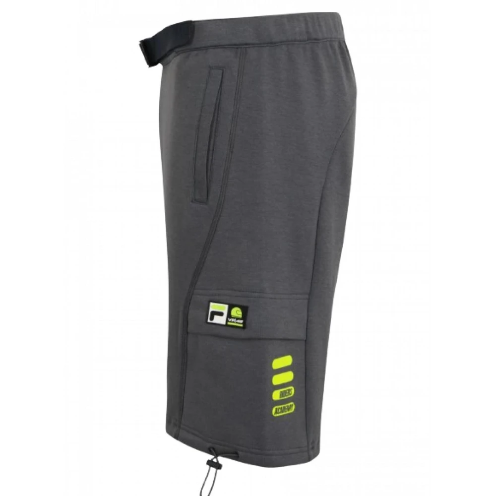 Fila Grijze Katoenen Bermuda Shorts Gray Heren