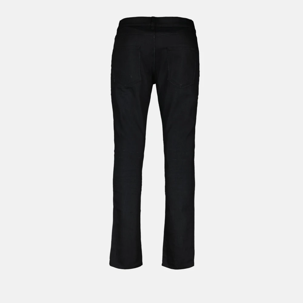 Saint Laurent Slim-fit Jeans voor Heren Black Heren