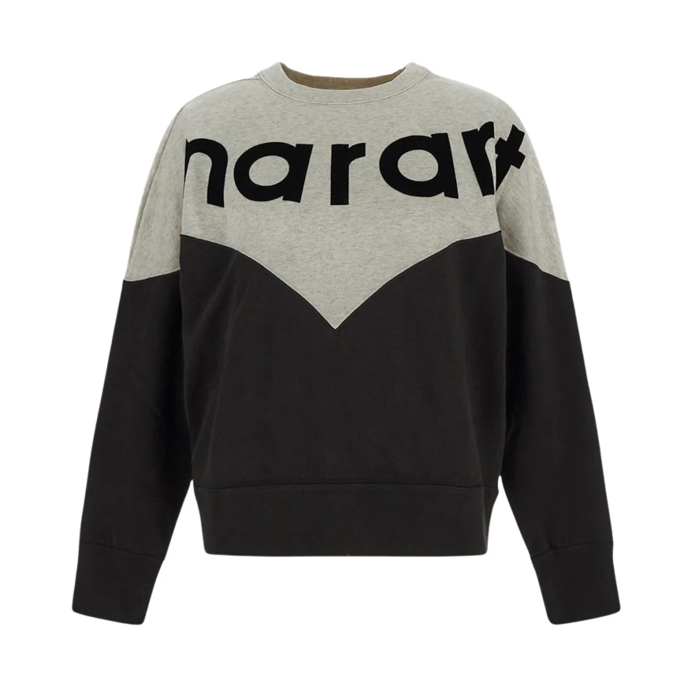 Isabel Marant Étoile Katoenen Houston Sweatshirt Black Dames